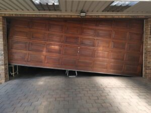 Broken Garage Door to be Repaired